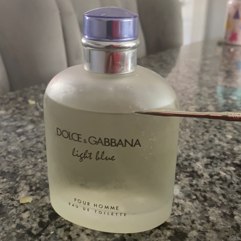 Dolce Gabbana Light blue Eau de Toilette. 90% full